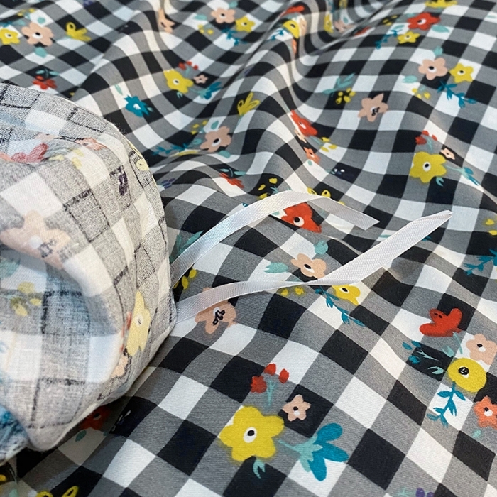 91家纺网 家纺一手货源 找家纺 一米阳光 2021新款花边纯棉款四件套 格美