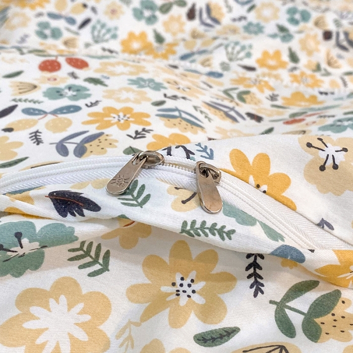 91家纺网 家纺一手货源 找家纺 一米阳光 2021新款花边纯棉款四件套 静谊