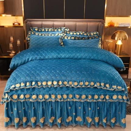 （总）恒爱 2021秋冬新款清新雅致系列床裙套件