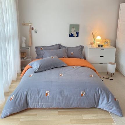 91家纺网 家纺一手货源 找家纺 （总）希文 2022年秋冬磨毛全棉生态磨毛印花四件套