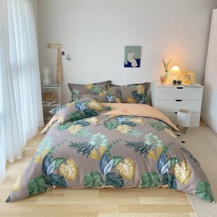 91家纺网 家纺一手货源 找家纺 （总）希文 2022年秋冬磨毛全棉生态磨毛印花四件套