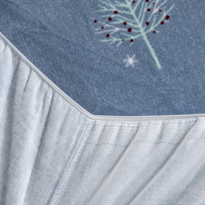 91家纺网 家纺一手货源 找家纺 锦罗绣 2021新款牛奶绒印花单品床笠小鹿