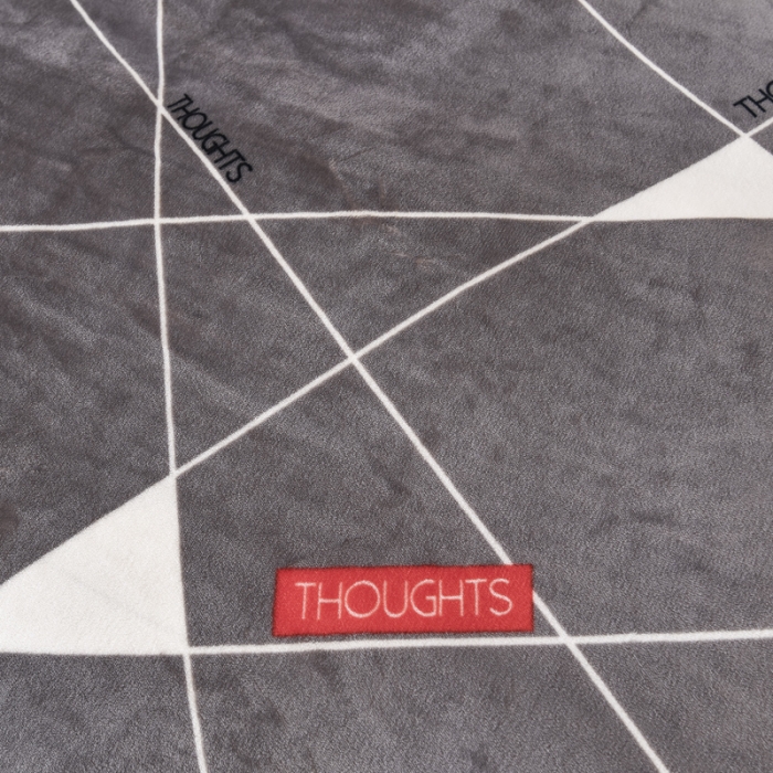 91家纺网 家纺一手货源 找家纺 锦罗绣 2021新款牛奶绒印花单品被套几何梦想