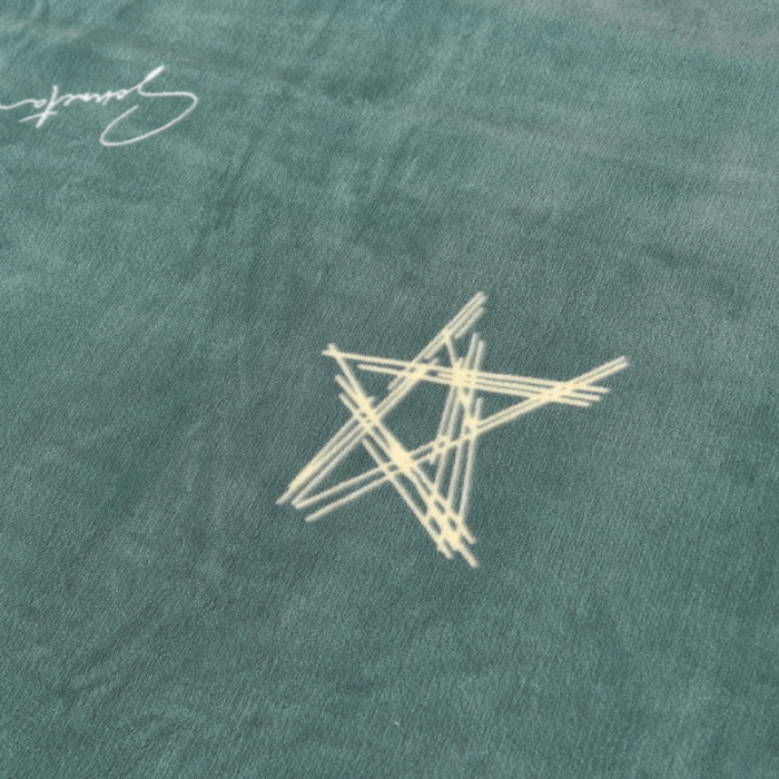 91家纺网 家纺一手货源 找家纺 锦罗绣 2021新款牛奶绒印花单品被套星辰