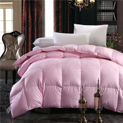 91家纺网 家纺一手货源 找家纺 （总）岚司羽 2021新品95%白鹅绒双层里衬冬被臻品羽绒被