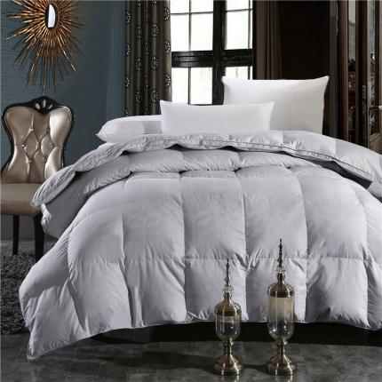 91家纺网 家纺一手货源 找家纺 （总）岚司羽 2021新品95%白鹅绒双层里衬冬被臻品羽绒被