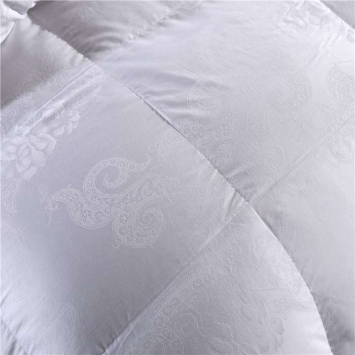 91家纺网 家纺一手货源 找家纺 （总）岚司羽 2021新品95%白鹅绒双层里衬冬被臻品羽绒被