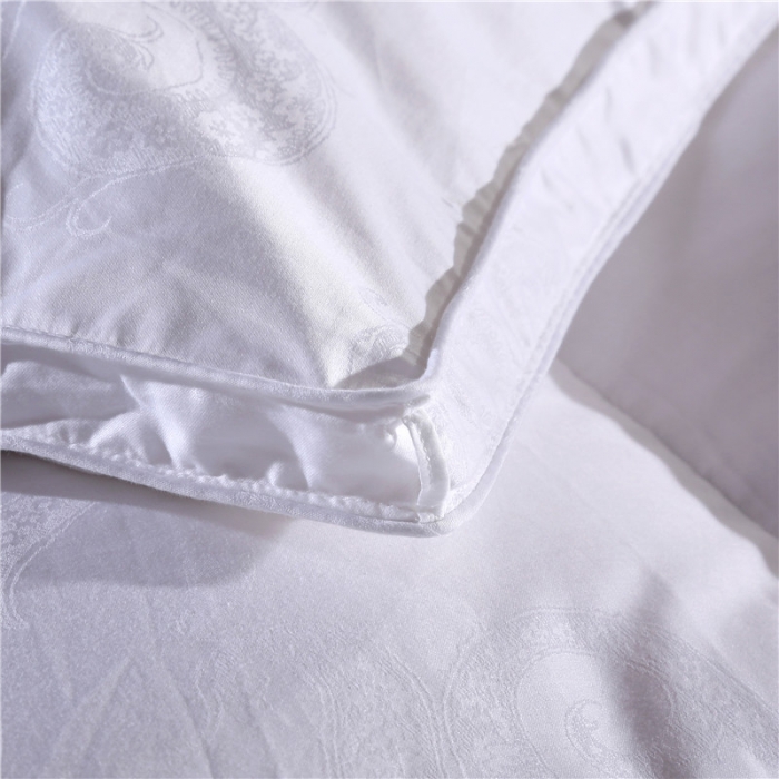 91家纺网 家纺一手货源 找家纺 （总）岚司羽 2021新品95%白鹅绒双层里衬冬被臻品羽绒被