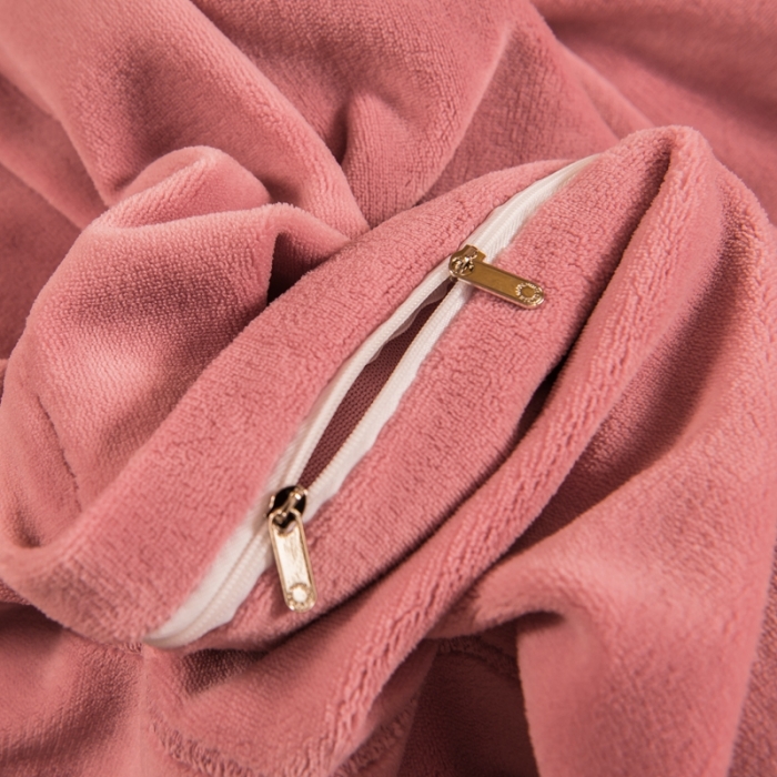 91家纺网 家纺一手货源 找家纺 220g博士法莱牛奶水晶金貂宝宝贝贝魔法四件套倾城之恋豆沙