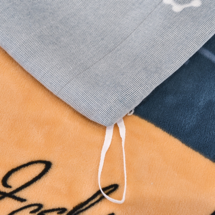 91家纺网 家纺一手货源 找家纺 锦罗绣 2021新款牛奶绒印花单品枕套一对奔腾鹿