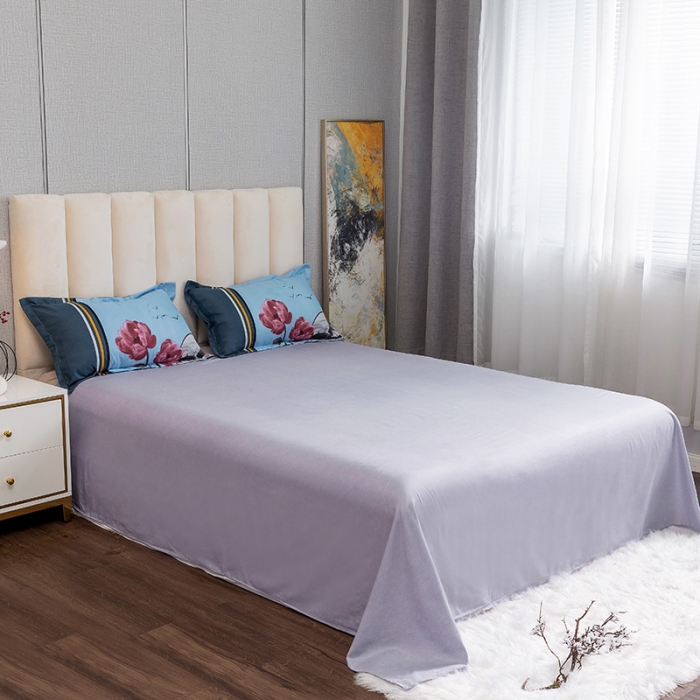 91家纺网 家纺一手货源 找家纺 优尚 2021新款亲肤磨毛中国风大版花系列四件套 白薇琵琶