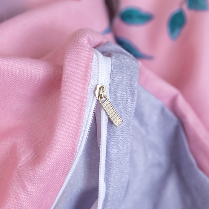 91家纺网 家纺一手货源 找家纺 优尚 2021新款亲肤磨毛中国风大版花系列四件套 粉棠黛绿