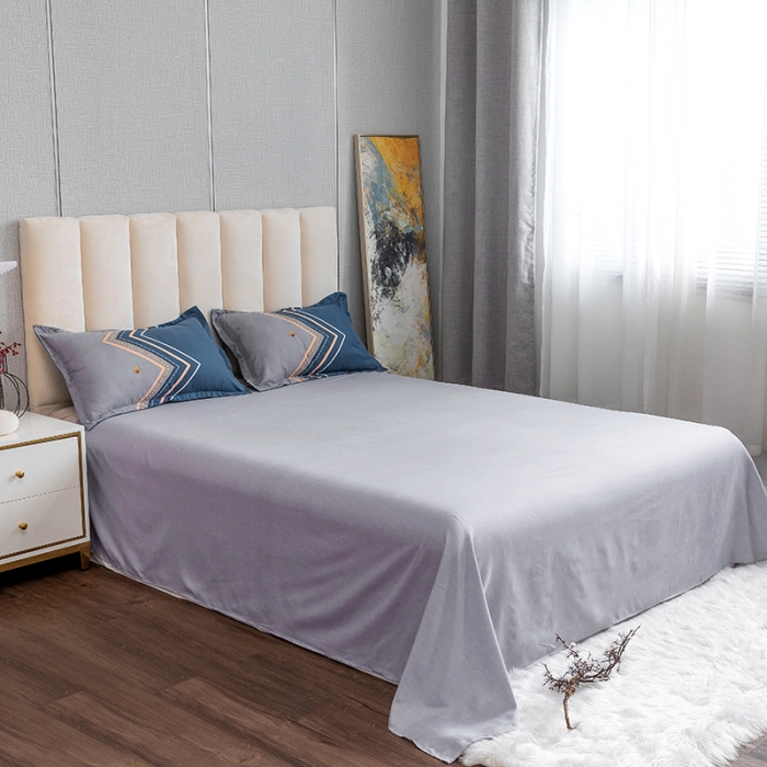 91家纺网 家纺一手货源 找家纺 优尚 2021新款亲肤磨毛中国风大版花系列四件套 华荣蓝玉