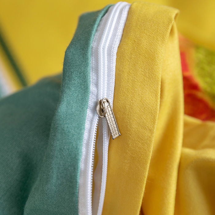 91家纺网 家纺一手货源 找家纺 优尚 2021新款亲肤磨毛中国风大版花系列四件套 向阳花开