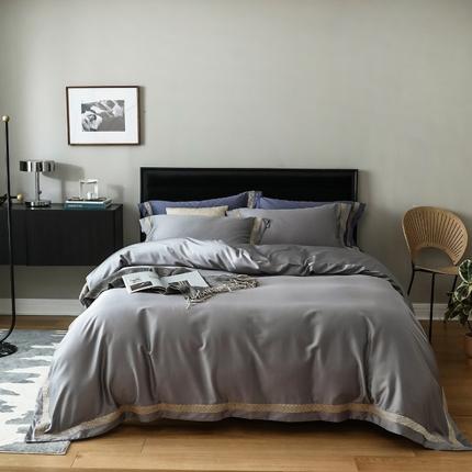 91家纺网 家纺一手货源 找家纺 （总）时亿 2021新款160支长绒棉四件套-御系列