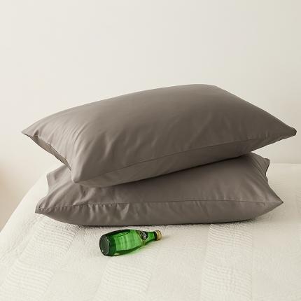 91家纺网 家纺一手货源 找家纺 （总）2021新款100S长绒棉纯色单品枕套