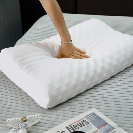 91家纺网 家纺一手货源 找家纺 睡趣 2021泰国天然乳胶枕芯枕头普胶钢印款