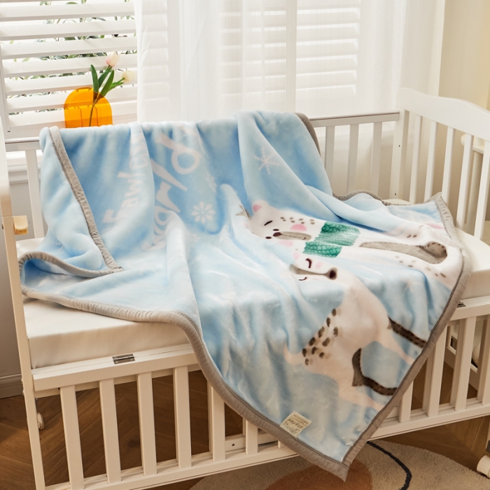 91家纺网 家纺一手货源 找家纺 凯轩毛毛毯毯子 加大加厚儿童云毛毯毯子 好伙伴