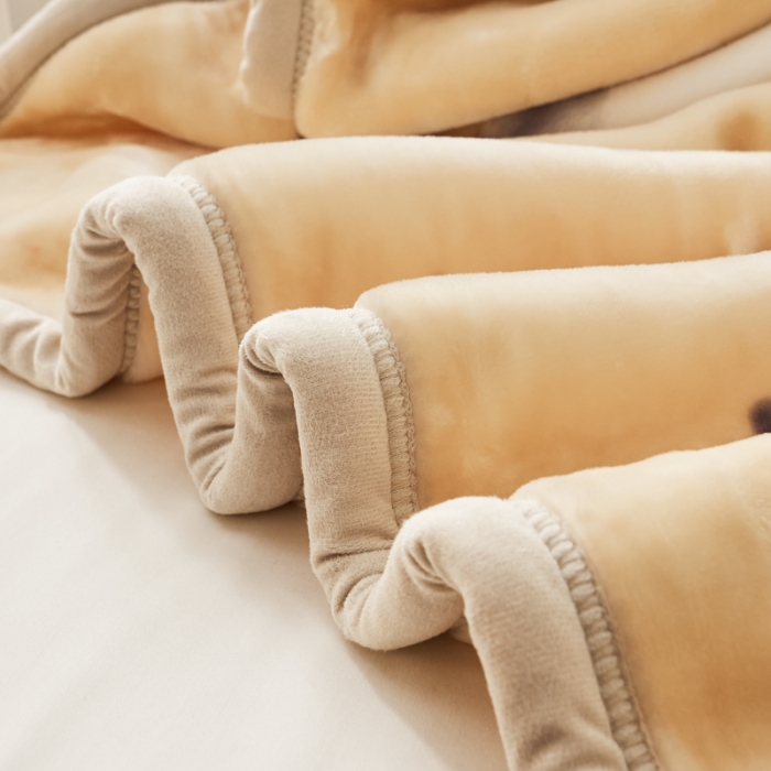 91家纺网 家纺一手货源 找家纺 凯轩毛毛毯毯子 加大加厚儿童云毛毯毯子 小飞象