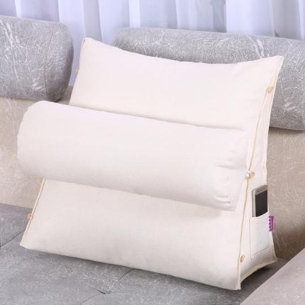 91家纺网 家纺一手货源 找家纺 （总）李帅家居多彩亚麻三角靠垫三角抱枕沙发床头靠背腰靠颈椎枕阅读靠背