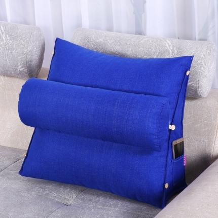 91家纺网 家纺一手货源 找家纺 （总）李帅家居多彩亚麻三角靠垫三角抱枕沙发床头靠背腰靠颈椎枕阅读靠背