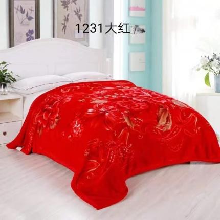 91家纺网 家纺一手货源 找家纺 （总）尚品绵羊毛毯 2025新款仿木棉毛毯