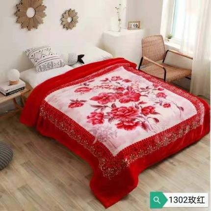 91家纺网 家纺一手货源 找家纺 （总）尚品绵羊毛毯 2025新款仿木棉毛毯