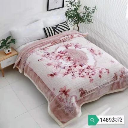 91家纺网 家纺一手货源 找家纺 （总）尚品绵羊毛毯 2025新款仿木棉毛毯