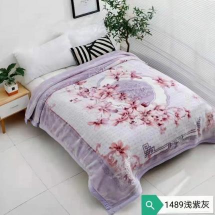 91家纺网 家纺一手货源 找家纺 （总）尚品绵羊毛毯 2025新款仿木棉毛毯