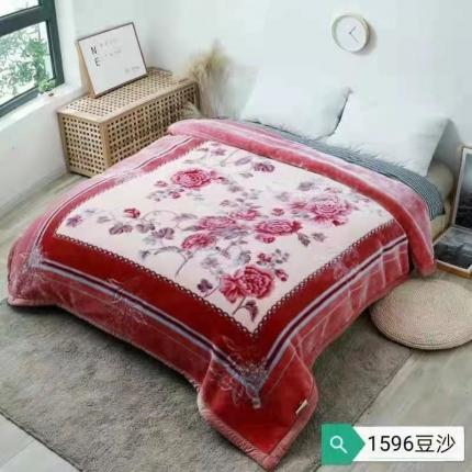 91家纺网 家纺一手货源 找家纺 （总）尚品绵羊毛毯 2025新款仿木棉毛毯