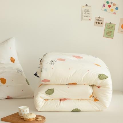 91家纺网 家纺一手货源 找家纺 匠心 2021新款极柔大豆纤维被 云中暖羊