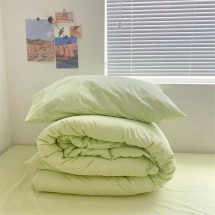 91家纺网 家纺一手货源 找家纺 （总）例外Home 2021新款小红书纯色学生系列套件