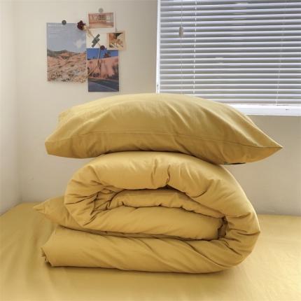 91家纺网 家纺一手货源 找家纺 （总）例外Home 2021新款小红书纯色学生系列套件