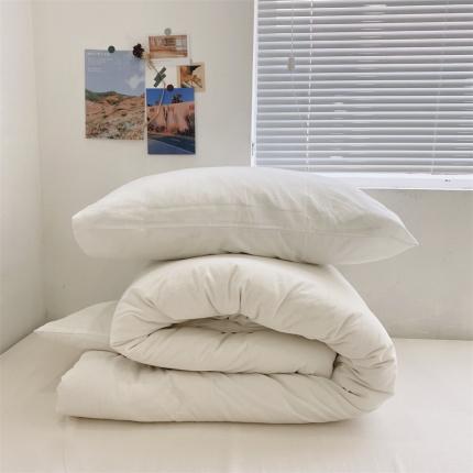 91家纺网 家纺一手货源 找家纺 （总）例外Home 2021新款小红书纯色学生系列套件