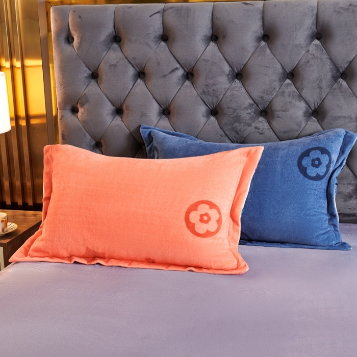 91家纺网 家纺一手货源 找家纺 青竹苑 2021新款牛奶绒印花四件套 陌上花开