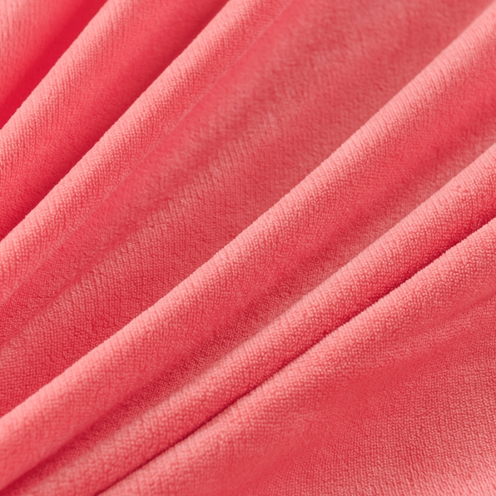 91家纺网 家纺一手货源 找家纺 雨帆 2021新款高端贴布绣花牛奶绒四件套 蝶舞-西瓜红