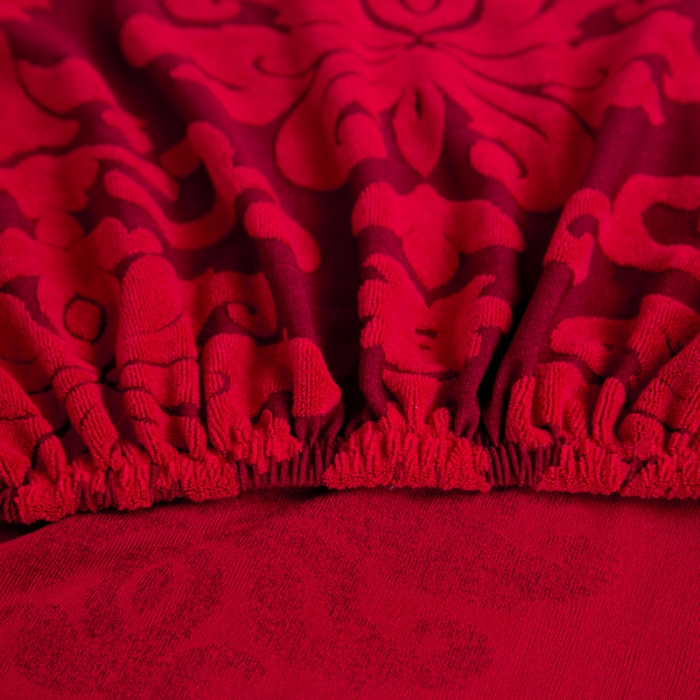 91家纺网 家纺一手货源 找家纺 兴妮雅家纺 2021新款提花坐垫套 大红