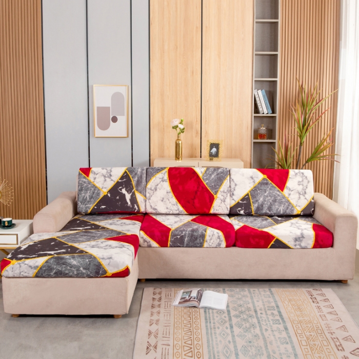 91家纺网 家纺一手货源 找家纺 兴妮雅家纺 2021新款印花款贵妃坐垫套 乐享生活-红