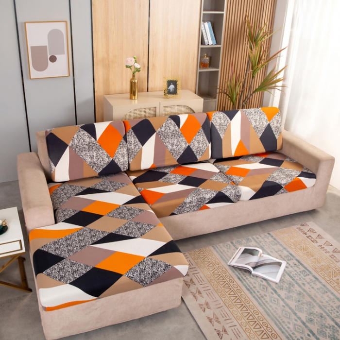 91家纺网 家纺一手货源 找家纺 兴妮雅家纺 2021新款印花款贵妃坐垫套 魔方