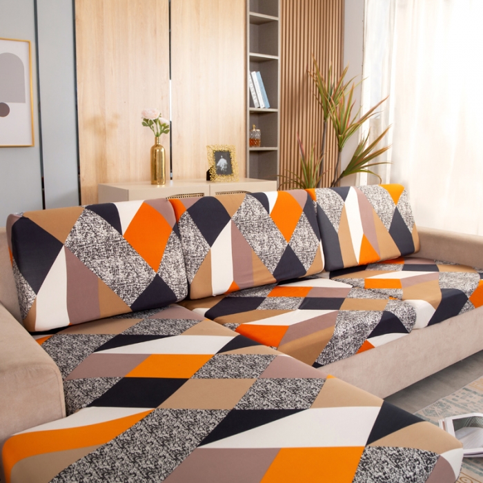 91家纺网 家纺一手货源 找家纺 兴妮雅家纺 2021新款印花款贵妃坐垫套 魔方