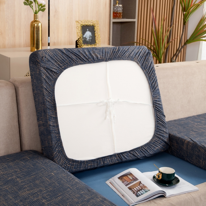 91家纺网 家纺一手货源 找家纺 兴妮雅家纺 2021新款印花款贵妃坐垫套 亚麻-蓝