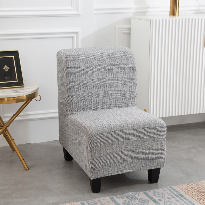 91家纺网 家纺一手货源 找家纺 兴妮雅家纺 2021新款弹力布椅子套一只 风尚(灰）