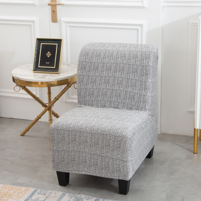 91家纺网 家纺一手货源 找家纺 兴妮雅家纺 2021新款弹力布椅子套一只 风尚(灰）