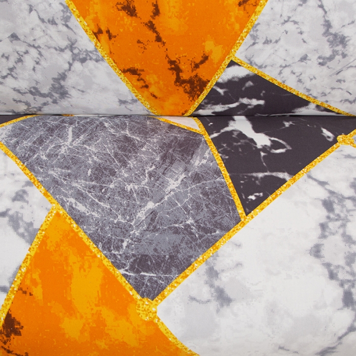 91家纺网 家纺一手货源 找家纺 兴妮雅家纺 2020新款四季款沙发床 乐享生活-橙