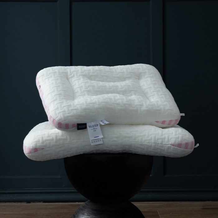 91家纺网 家纺一手货源 找家纺 木果 优雅睡眠系列--新款spa针织棉按摩枕枕头枕芯