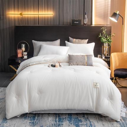91家纺网 家纺一手货源 找家纺 头等舱 全棉A类大豆抗菌被-轻奢酒店 大豆抗菌白