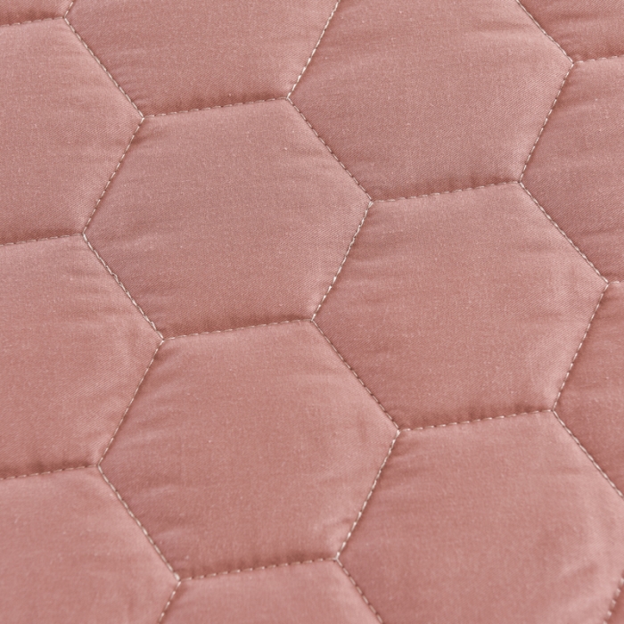 91家纺网 家纺一手货源 找家纺 情煊  2021新款全棉夹棉床裙(可定制尺寸) 豆沙