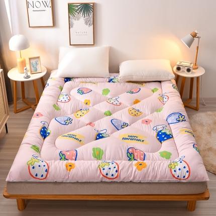 91家纺网 家纺一手货源 找家纺 总富威堡棉花床垫褥子单人床褥炕被床垫垫褥软垫家用学生宿舍加厚