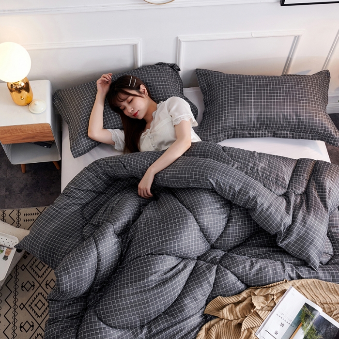 91家纺网 家纺一手货源 找家纺 被多多 2024新款磨毛印花冬被 绅士格调