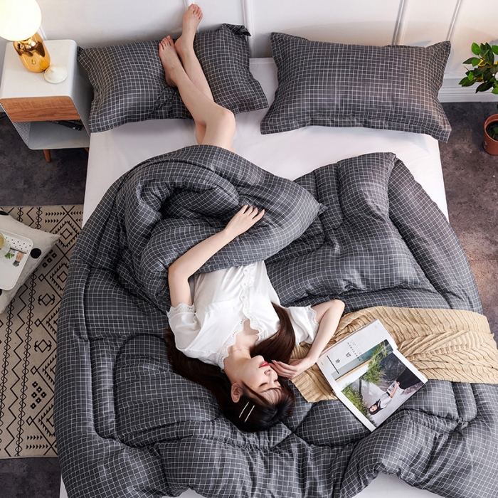 91家纺网 家纺一手货源 找家纺 被多多 2024新款磨毛印花冬被 绅士格调